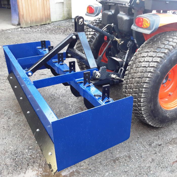 Tractor mounted grader Hire Acton